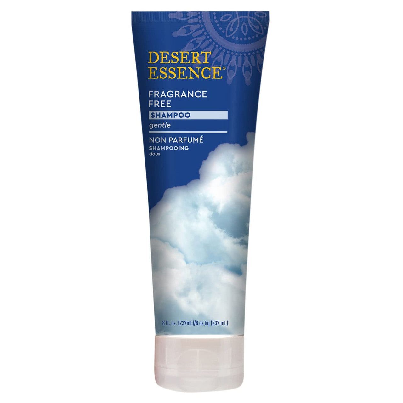 Desert Essence Organics Fragrance Free Hair Shampoo, Pure, 8 Oz